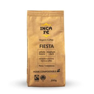 IncaFe Organic Coffee: Fiesta Beans 200g