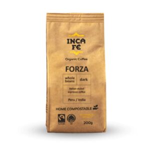 IncaFe Organic Coffee: Forza Beans 200g