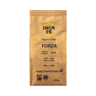 IncaFe Organic Coffee: Forza Beans 200g